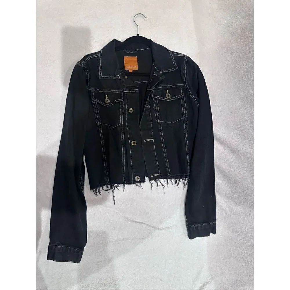 Women’s jacket size S black jean STACCATO